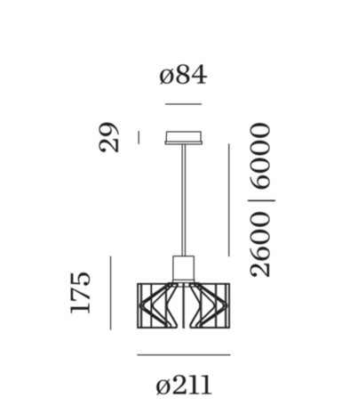 Wiro 2.0 hanglamp Wever & Ducre  