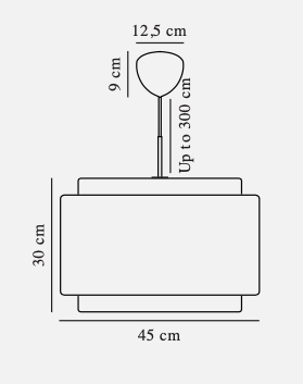 Takai pendant hanglamp Nordlux