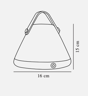 Strap portable outdoor tafellamp Nordlux