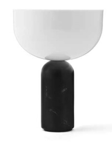 Kizu Portable zwart tafellamp New Works