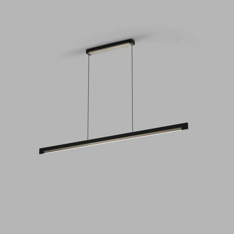 Inlay S1400 linear black/gold hanglamp Light Point