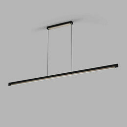 Inlay S1900 linear black/gold hanglamp Light Point