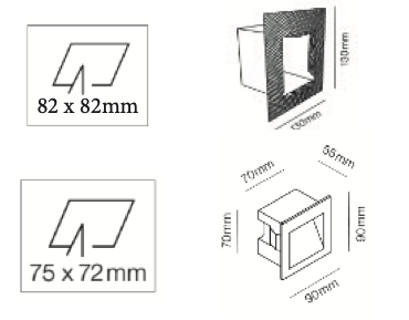 Deli 1 IP54 outdoor wandlamp Light Point