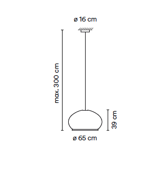 Knit 7470 hanglamp Vibia 