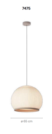 Knit 7475 hanglamp Vibia 