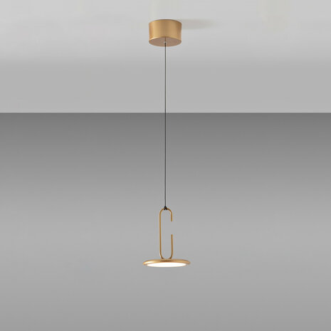 Clip large open hanglamp Penta Light