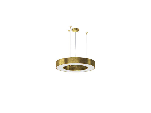 Silver ring 50 cm hanglamp Panzeri