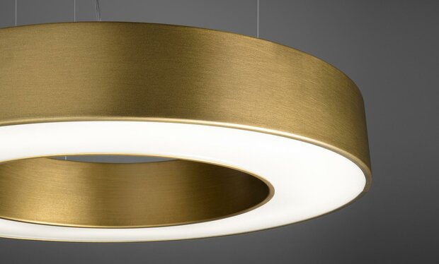 Silver ring 120 cm hanglamp Panzeri