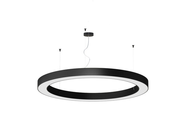 Silver ring 120 cm hanglamp Panzeri