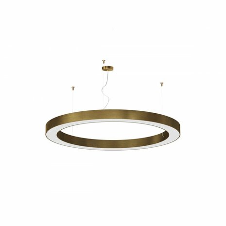 Silver ring 120 cm hanglamp Panzeri