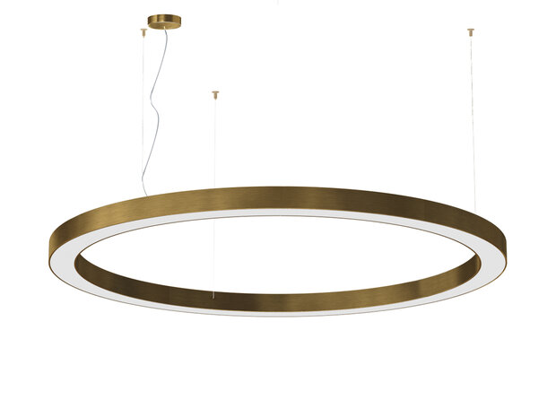 Silver ring 180 cm hanglamp Panzeri