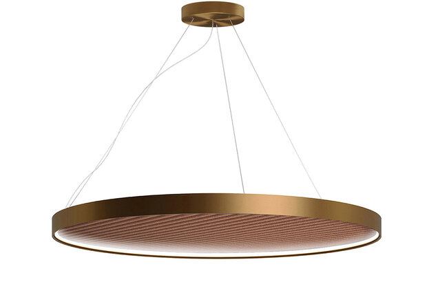 Arena Acoustic slalom bronzo hanglamp Panzeri