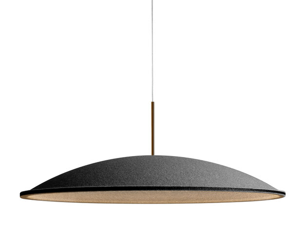 Phi Acoustic bronzo hanglamp Panzeri