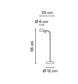 Pin 1650 tafellamp Vibia 