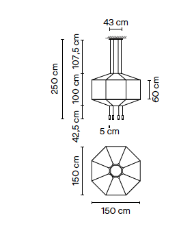 Wireflow 0299 hanglamp Vibia 