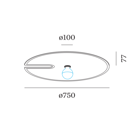 Mirro 3.0 soft wand / plafondlamp Wever & Ducre 