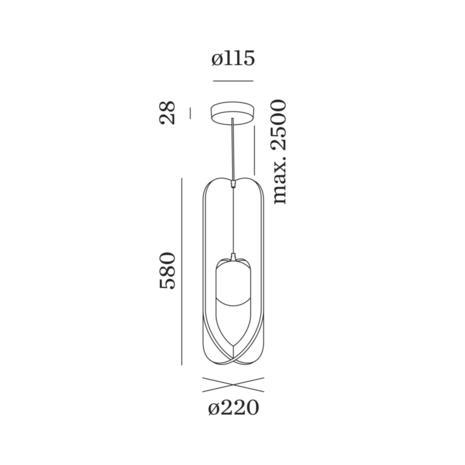 Solli Cocoon 2.0 hanglamp Wever & Ducre 