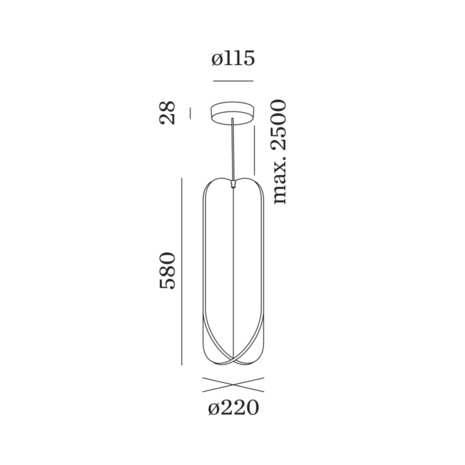 Solli Cocoon 3.0 hanglamp Wever & Ducre 