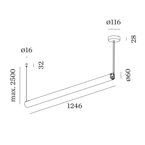 Finelle 1.0 hanglamp Wever & Ducre 