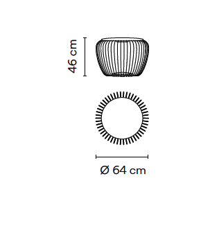 Meridiano 4710 vloerlamp outdoor Vibia  