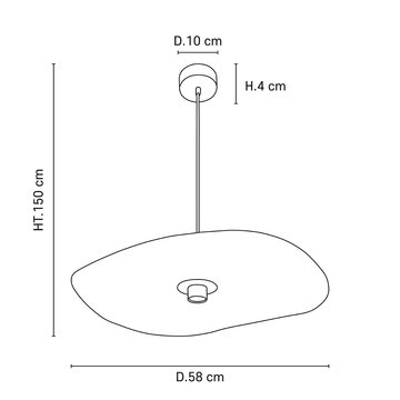 Rivage 1l S hanglamp Market Set