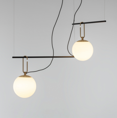 NH S3 2 Arms hanglamp Artemide
