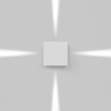 Effetto 14 Square led outdoor wandlamp Artemide