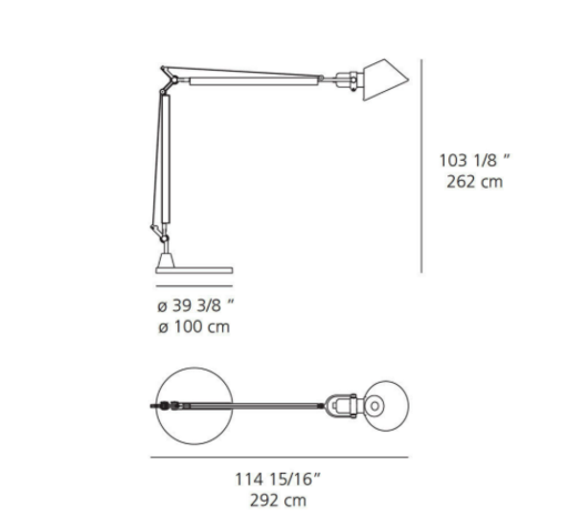 Tolomeo XXL LED Base outdoor vloerlamp Artemide