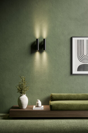 Nude wall up/down 2x par20 wandlamp Modular