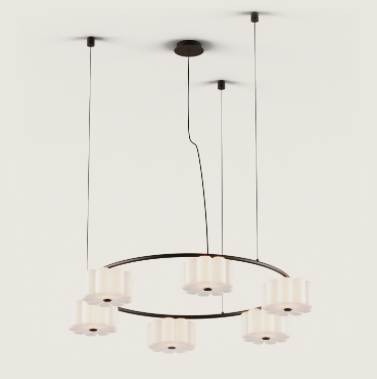 Flow C1339/6 hanglamp Aromas 