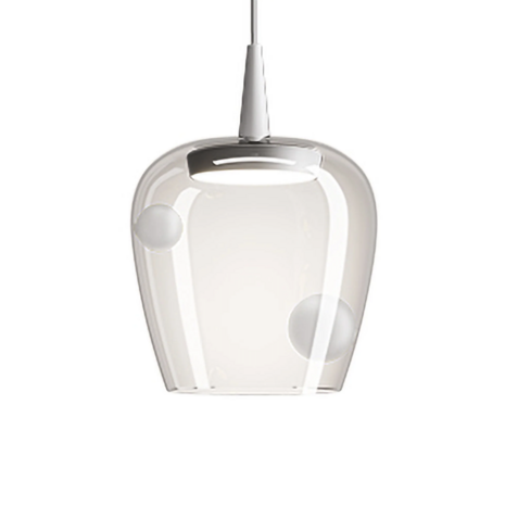 Bilia Ø 18 cm 230V Pendant White hanglamp Zafferano 