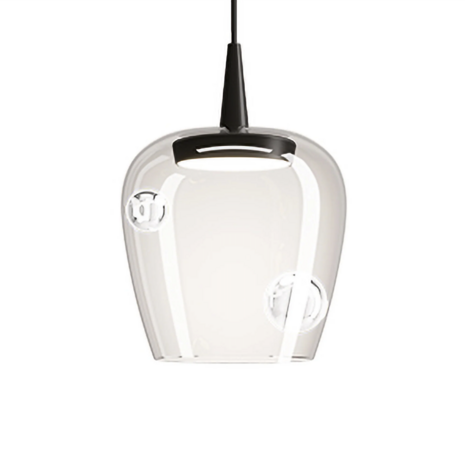 Bilia Ø 27 cm 230V Pendant Black hanglamp Zafferano 
