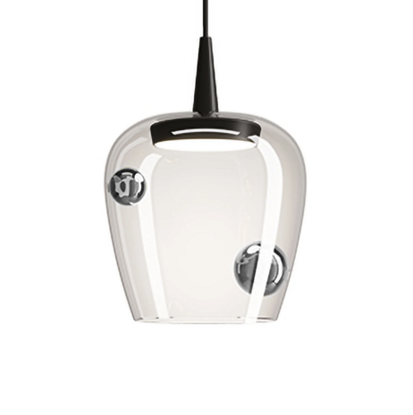 Bilia Ø 27 cm 230V Pendant Black hanglamp Zafferano 