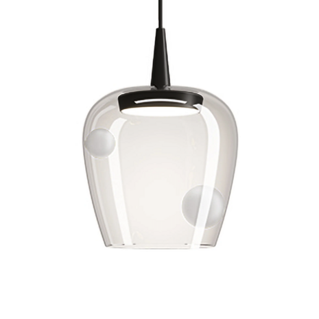 Bilia Ø 27 cm 230V Pendant Black hanglamp Zafferano 