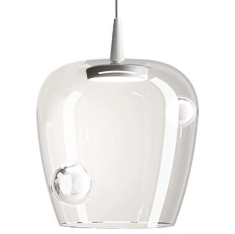 Bilia Ø 27 cm 230V Pendant White hanglamp Zafferano 