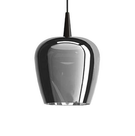 Bilia nude Ø 27 cm 230V Pendant Black hanglamp Zafferano 
