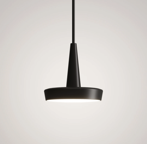 Baby 230V Pendant Black hanglamp Zafferano 