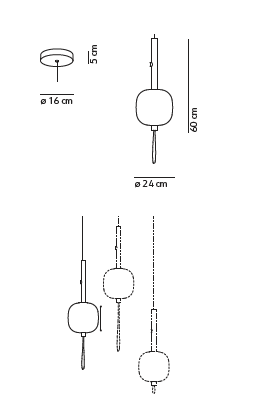 Motus Suspension hanglamp KDLN