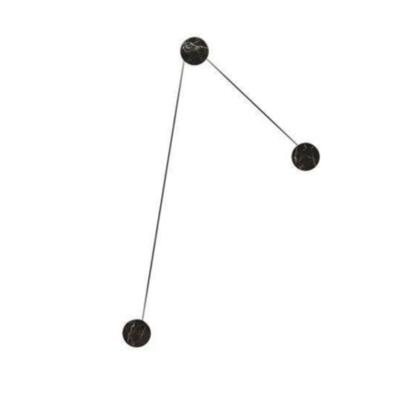 Azou 3 wandlamp KDLN
