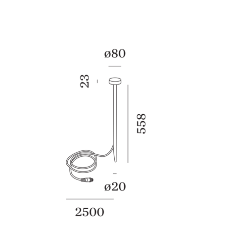 Pola 2.0 outdoor vloerlamp Wever & Ducre 