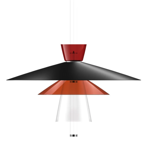 Thalea 5 red hanglamp FontanaArte