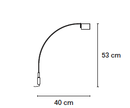 Falena wandlamp FontanaArte