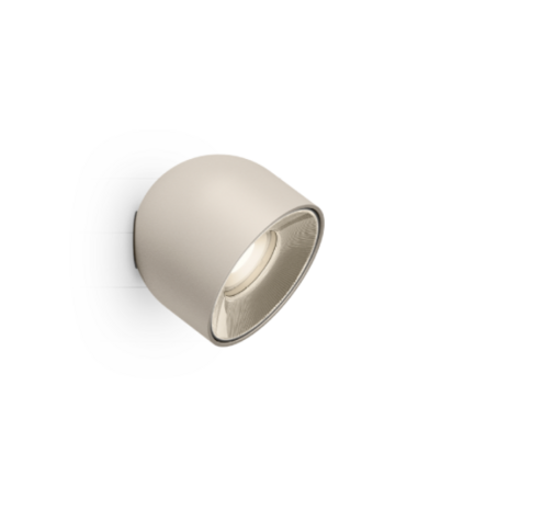 Plusminus Solo spot semi recessed wandlamp Vibia 