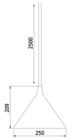 Lumo gu10 hanglamp Zero