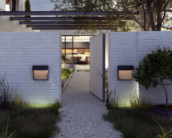 Sisal A/021 outdoor wandlamp Bover 