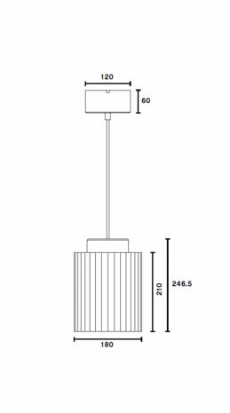 Donna 18 hanglamp Pholc