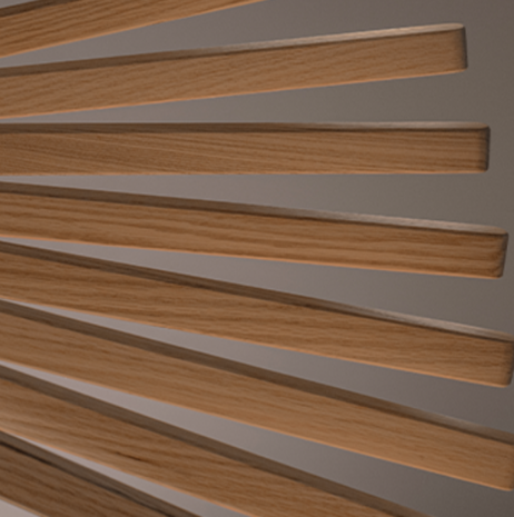 Rhythm Horizontal 2155 wood hanglamp Vibia 