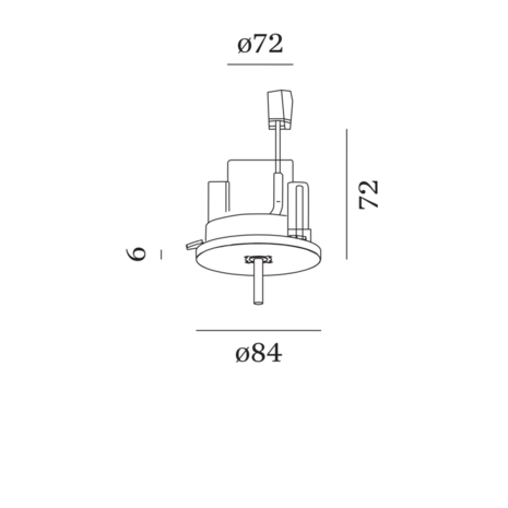 Ray mini 3.0 GU10/PAR11 hanglamp Wever & Ducre 