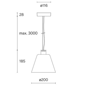 Halo S2 w202 hanglamp Wästberg  