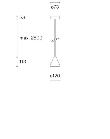 Bell w131 hanglamp Wästberg  